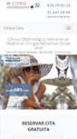 Mobile Screenshot of clinicacoro.es